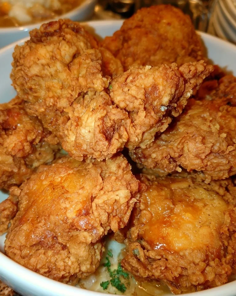 Delicious Country Fried Chicken served with Southern sides
